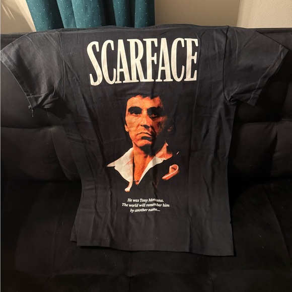 Black Scarface T-Shirt Size Small - Picture 2 of 3